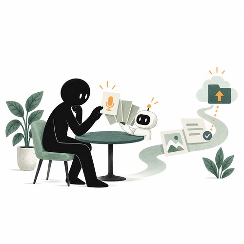 从AI提供的候选中选择,保留创作者的最终判断